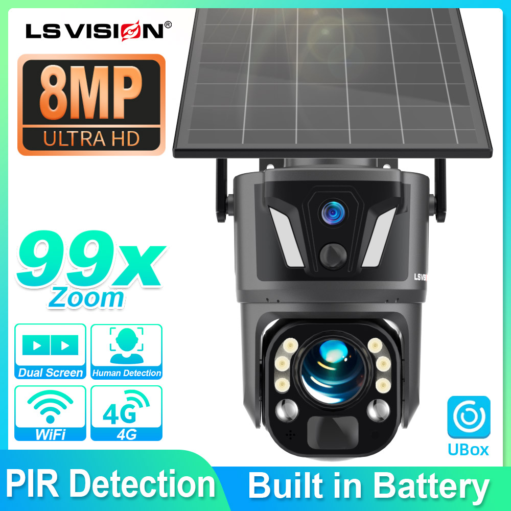 LS VISION 4K 8MP Außen-Überwac – Garden Camera Bewertung und Preis