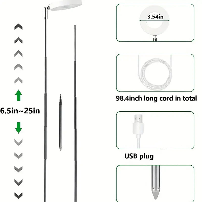 LED-Wachstumslicht, Vollspektr – Indoor Garden Kit Bewertung und Preis