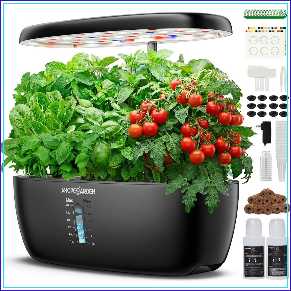 12-Pod Hydroponischer Garten m – Indoor Garden Kit Bewertung und Preis